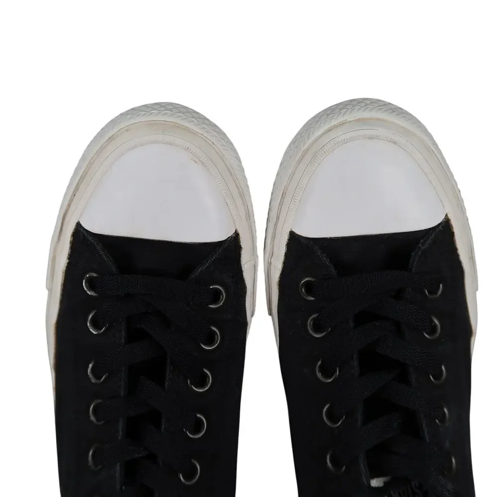 Converse Shoes Kids 6 Sneakers Chuck Taylor II All Star Casual Canvas Black Low